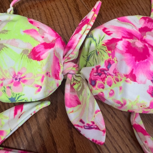 Victoria's Secret Bikini - Neon Pink and Yellow Floral - Picture 8 of 8